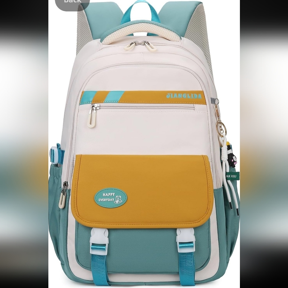 Stylish Multicolor Backpack - Picture 7 of 8